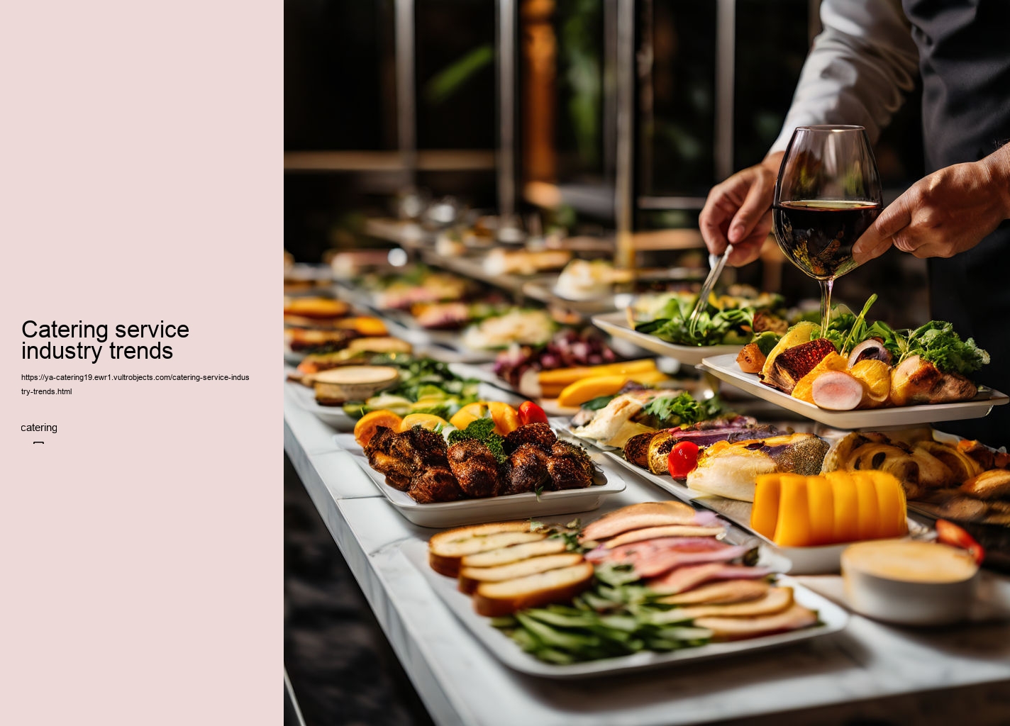 Catering service industry trends